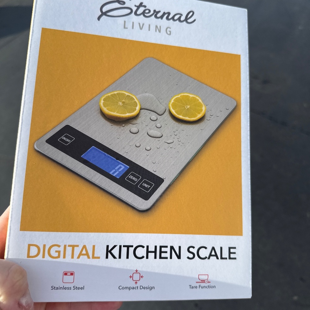 Eternal living kitchen scale, digital